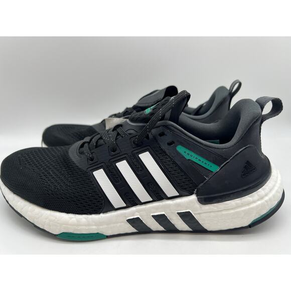 Adidas EQT Equipment Plus Men's Boost Running Shoes Black White Size 6.5 NWT - Picture 2 of 16